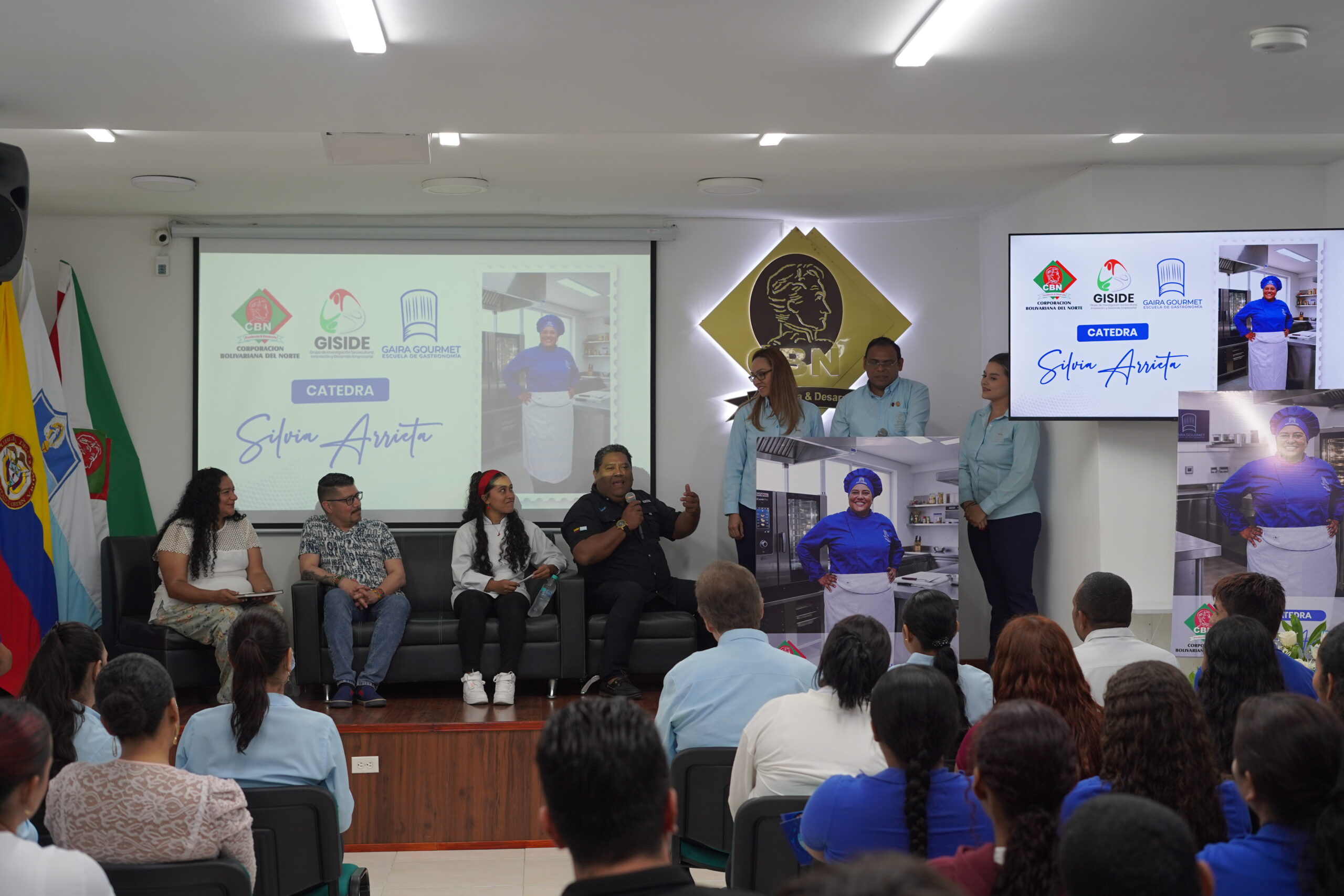 Conversatorio El Susurro de los Ancestros en Gaira Gourmet de la CBN